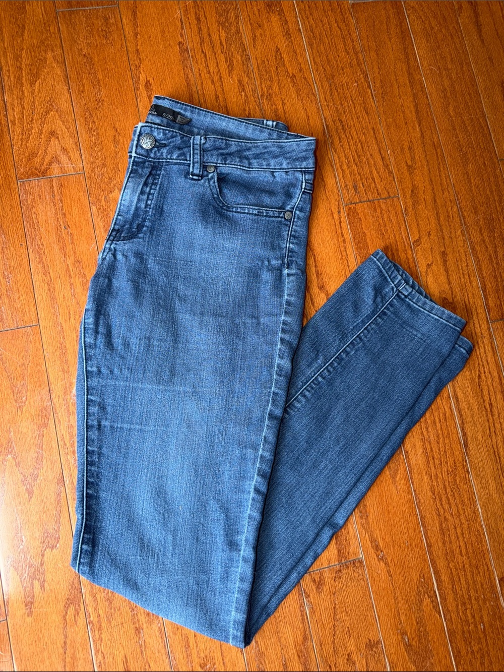 prAna Low Rise Skinny Jeans Size 8/29 Medium Wash Denim